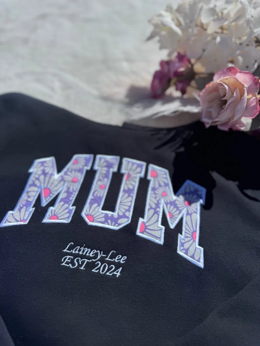 Personalised “MUM” hoodies