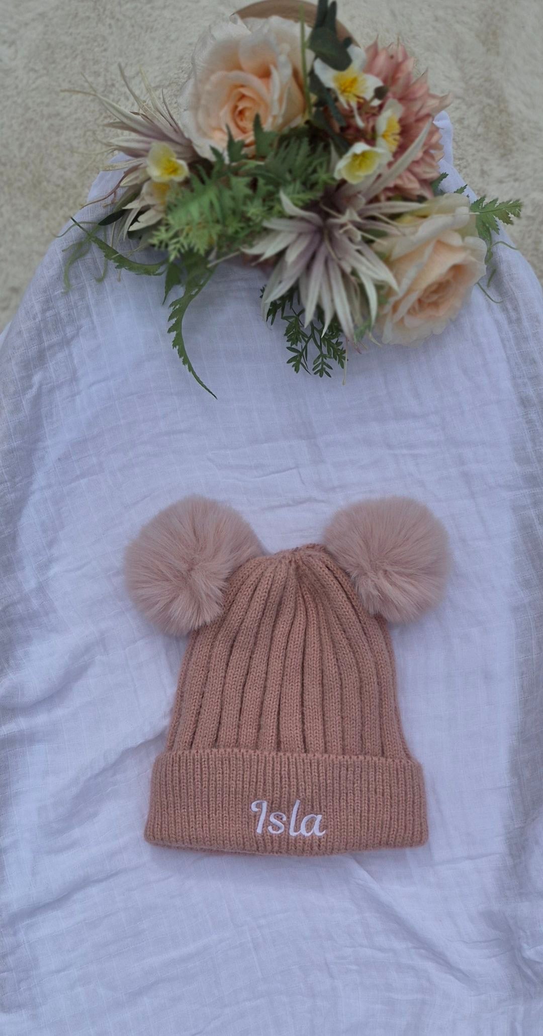 Double Pom Pom Beanies