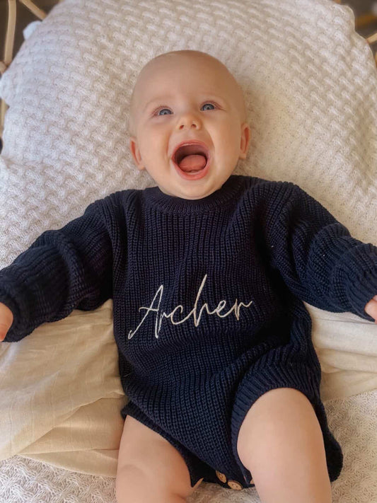 Knitted Romper