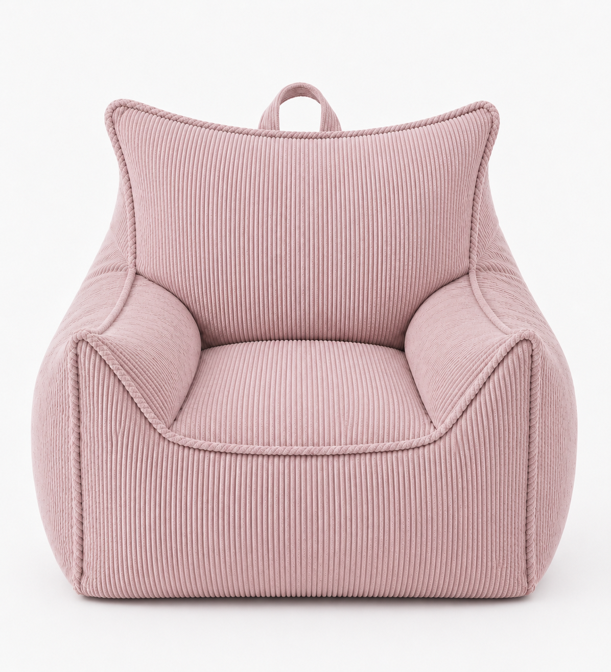Personalised Teddy Fleece & Corduroy Bean Bag Chair 🤍